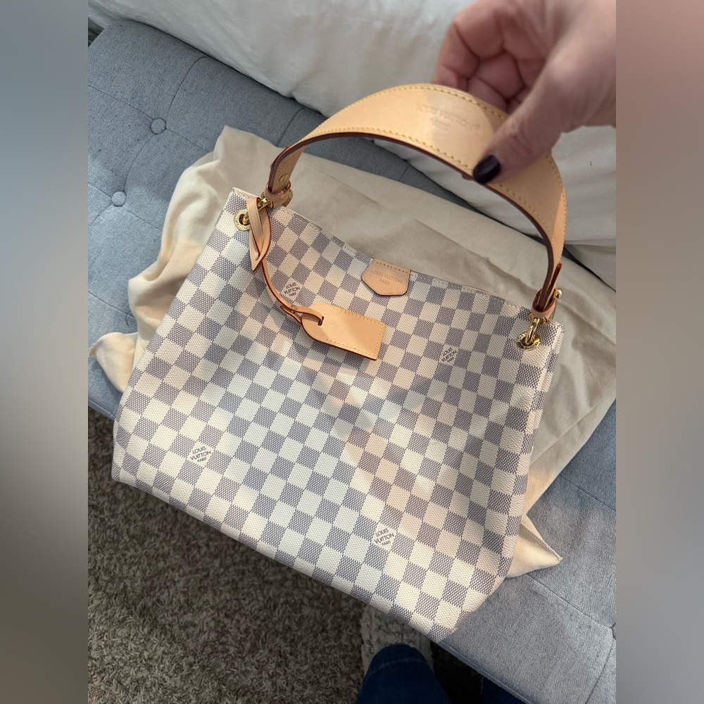 Louis Vuitton Graceful PM Damier Azur Excellent, discontinued style.